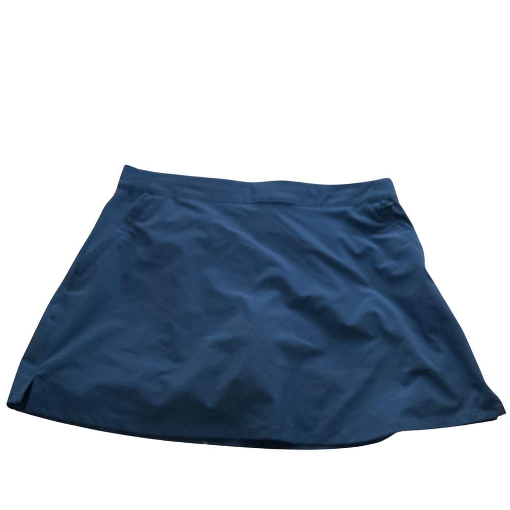 Columbia PFG Women's Blue Athletic Skort with Pockets - Size Large - Outdoor